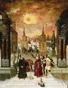 Antoine Caron Dionysius Areopagite and the eclipse of Sun Spain oil painting artist